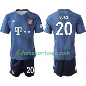 Koszulka Bayern Monachium GOTZE 20 Dziecięcy Trzeci Koszulki Piłkarskie 2018-2019 Krótki Rękaw 